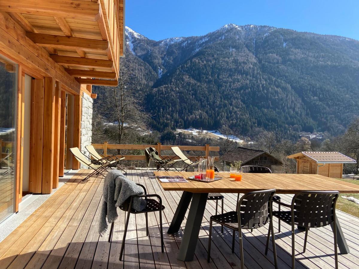 B & B Chalet Plan Strembo Екстер'єр фото