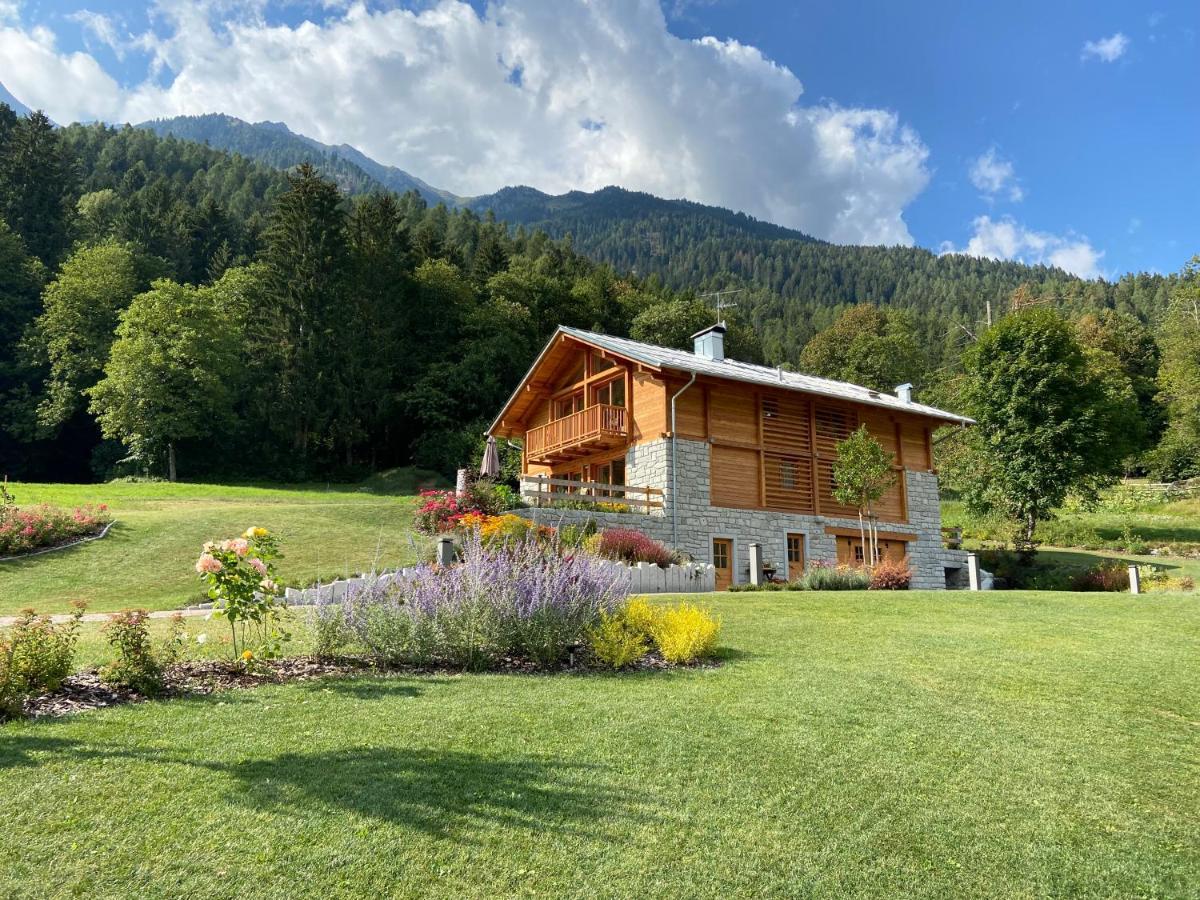 B & B Chalet Plan Strembo Екстер'єр фото