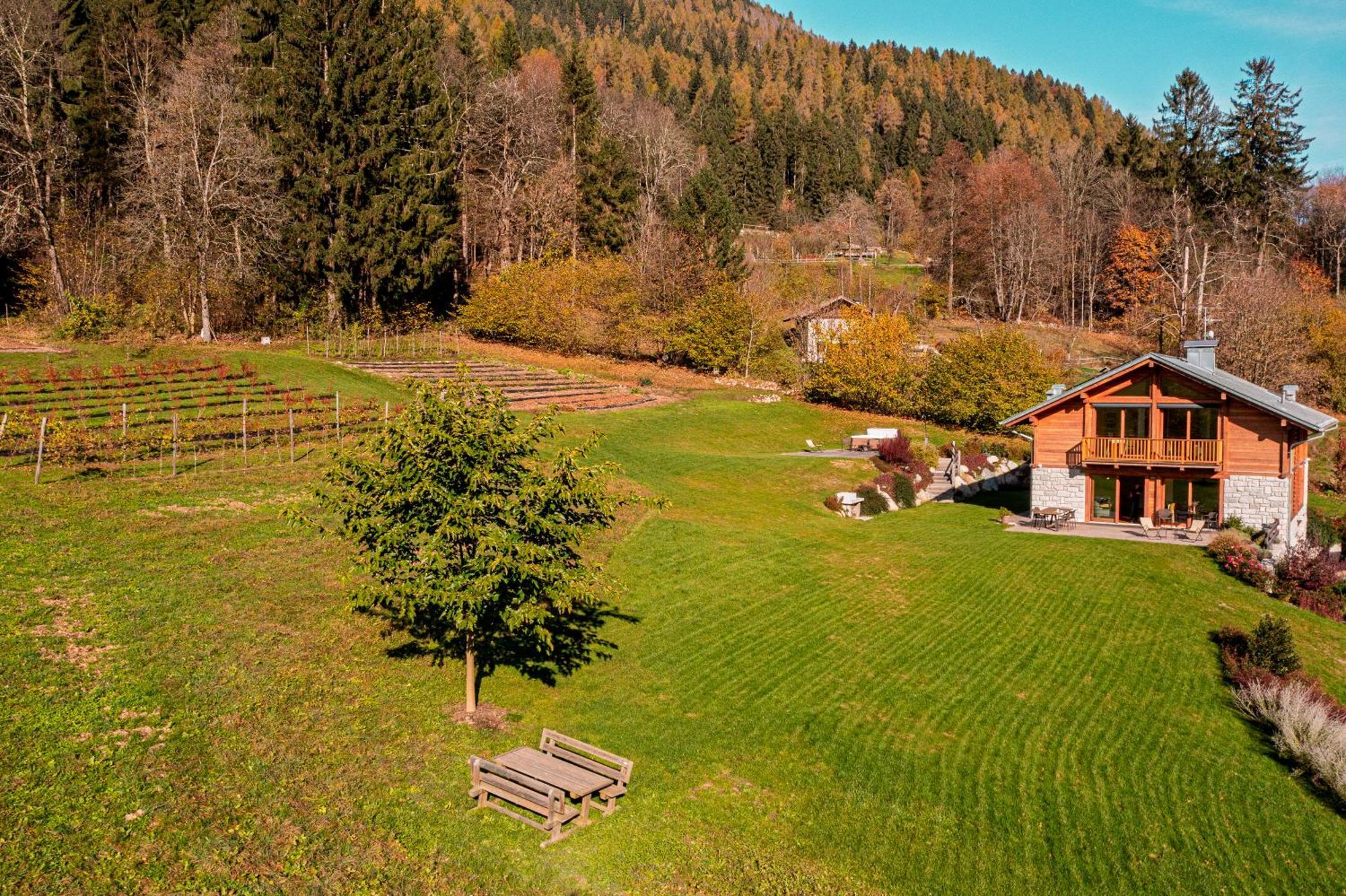 B & B Chalet Plan Strembo Екстер'єр фото